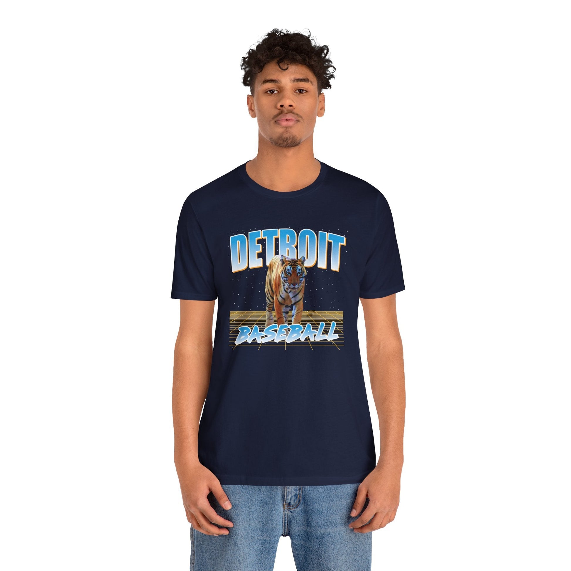 Detroit 82 Baseball Soft Jersey T-Shirt | Downriver Clothing Apparel | Detroit Michigan | Downriver World