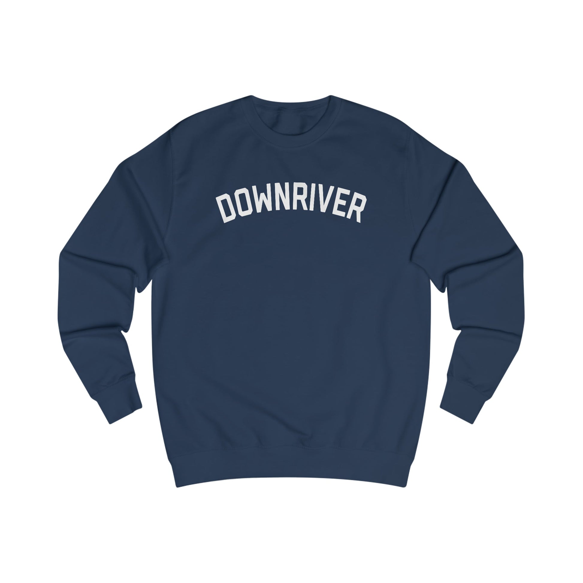 Downriver 11 Varsity Crew No Pill Sweatshirt | Downriver Clothing Apparel | Detroit Michigan | Downriver World