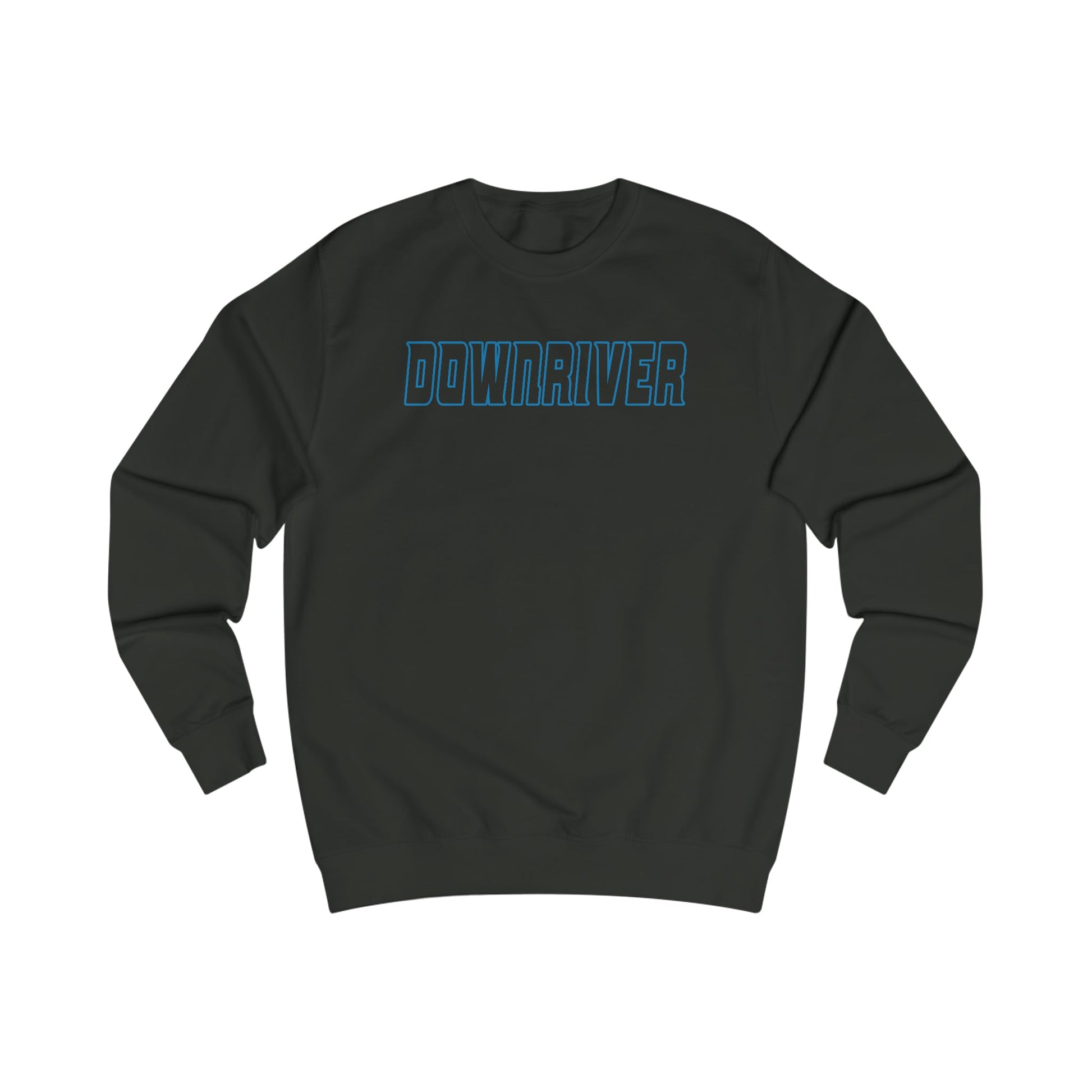 Downriver 23 Football Crew No-Pill Sweatshirt | Downriver Clothing Apparel | Detroit Michigan | Downriver World