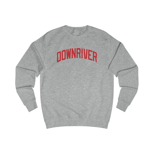 Downriver 83 Hockey Crew No Pill Sweatshirt | Downriver Clothing Apparel | Detroit Michigan | Downriver World