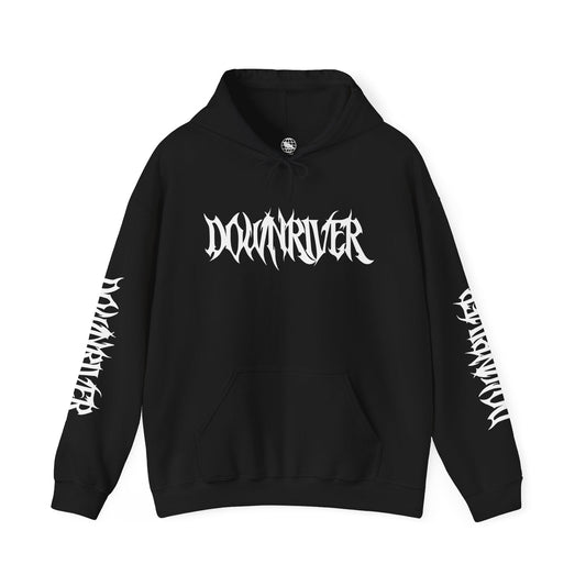 Downriver 91 Death Heavyweight Hoodie Sweatshirt | Downriver Clothing Apparel | Detroit Michigan | Downriver World