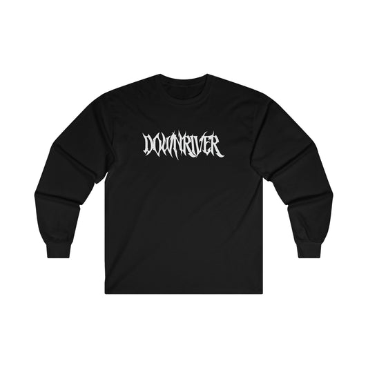Downriver 91 Death Heavyweight Long Sleeve T Shirt | Downriver Clothing Apparel | Detroit Michigan | Downriver World