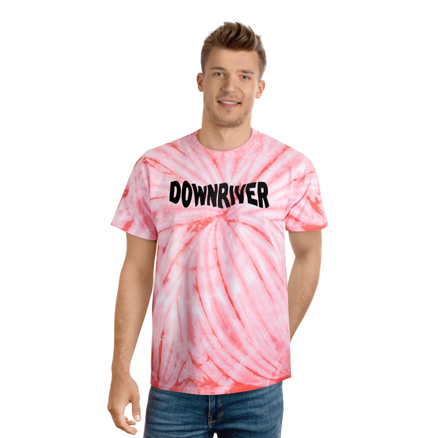 Downriver 92 Nevermind Heavyweight Tie Dye T Shirt | Downriver Clothing Apparel | Detroit Michigan | Downriver World