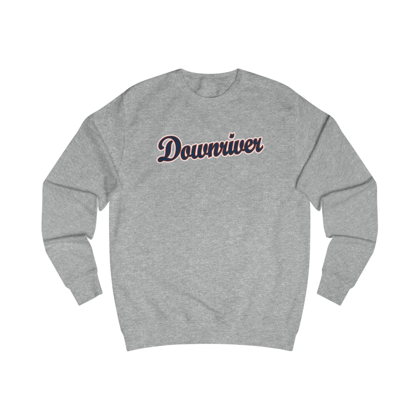 Downriver 95 Baseball Crew Sweatshirt | Downriver Clothing Apparel | Detroit Michigan | Downriver World