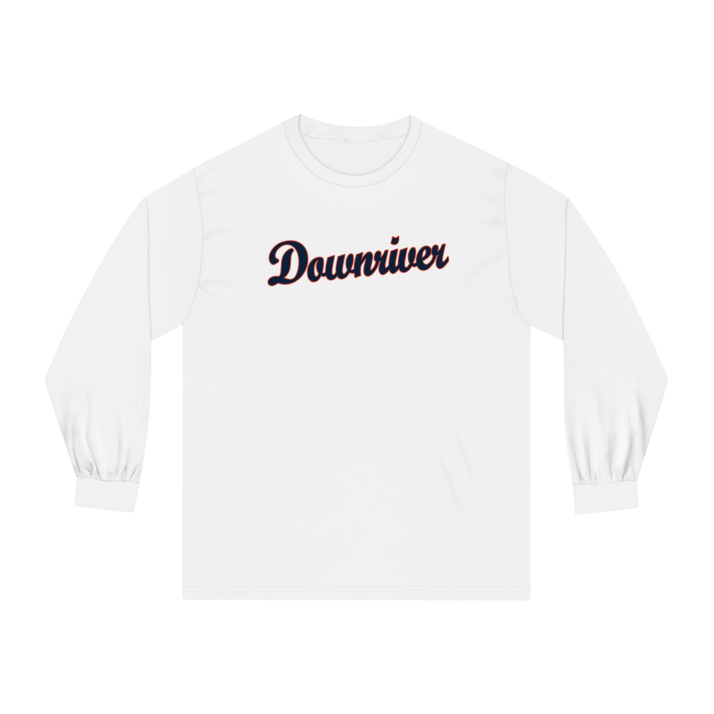 Downriver 95 Baseball Heavyweight Long Sleeve T Shirt | Downriver Clothing Apparel | Detroit Michigan | Downriver World