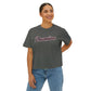 Downriver 95 Baseball Women Boxy Crop Top T Shirt | Downriver Clothing Apparel | Detroit Michigan | Downriver World