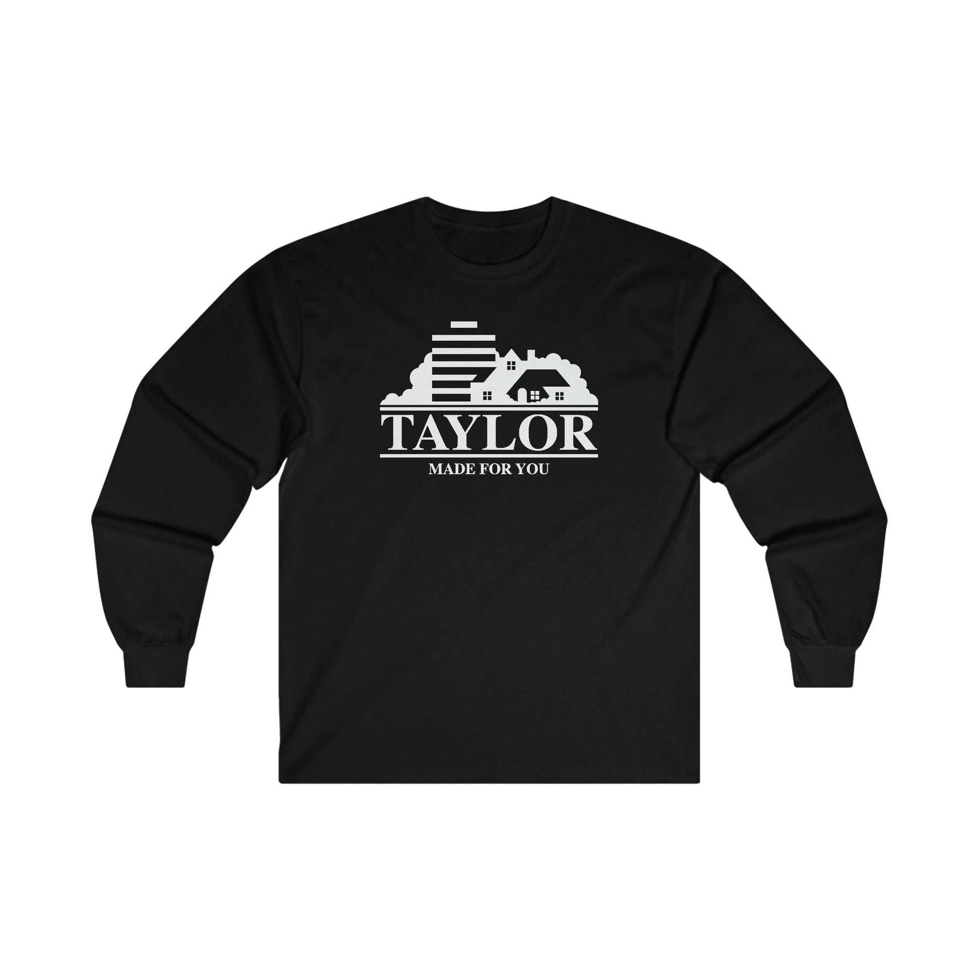 Fuck You I'm From Taylor Heavyweight Long Sleeve T Shirt | Downriver Clothing Apparel | Detroit Michigan | Downriver World