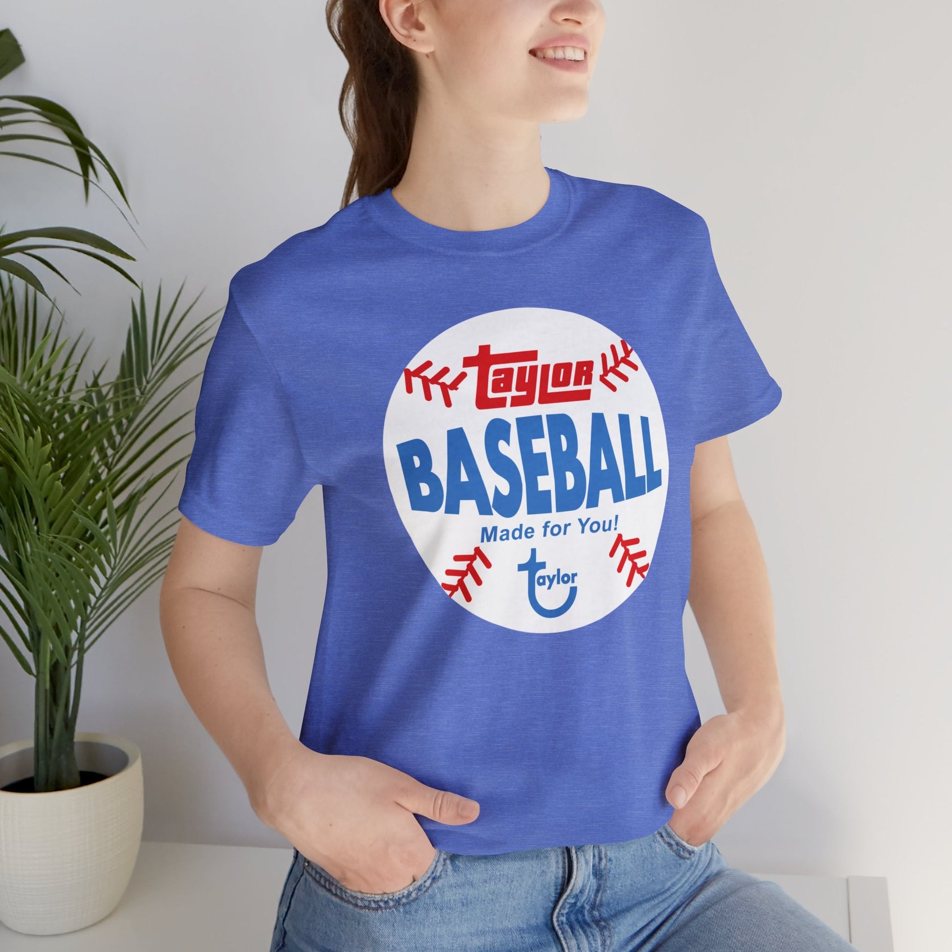 Taylor Made for You Baseball Soft Jersey T Shirt | Downriver Clothing Apparel | Detroit Michigan | Downriver World